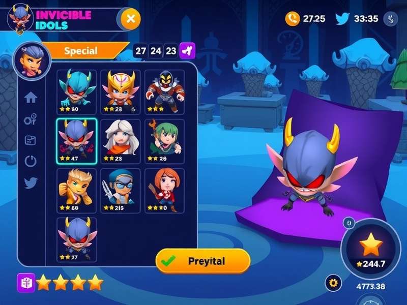 Invincible Idols special event gameplay